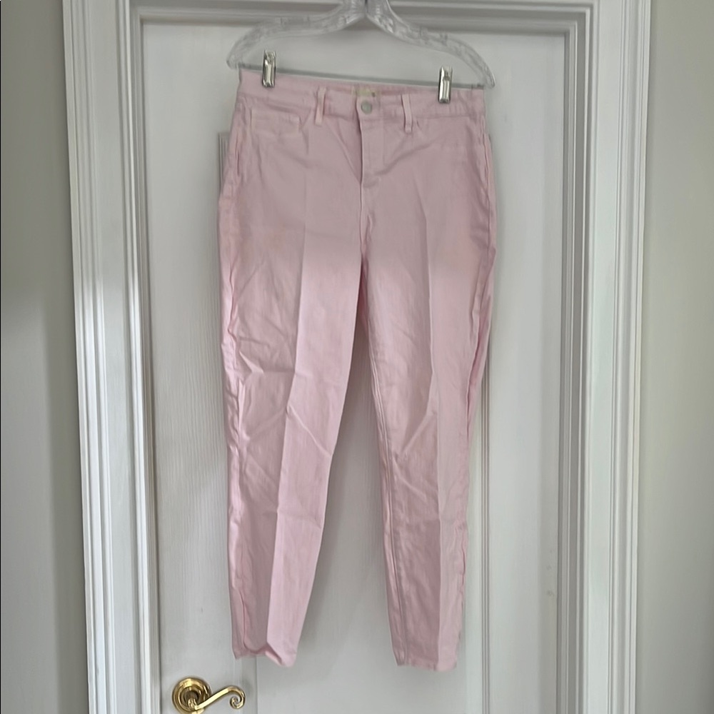 L'AGENCE Pink Ankle Cropped Jeans